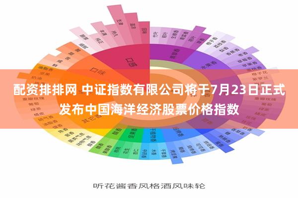 配资排排网 中证指数有限公司将于7月23日正式发布中国海洋经济股票价格指数